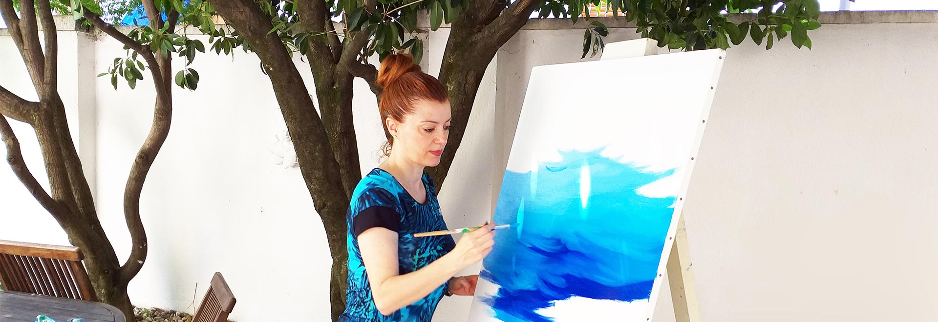 Behind The Scenes Antonella Natalis Seascapes Painter
