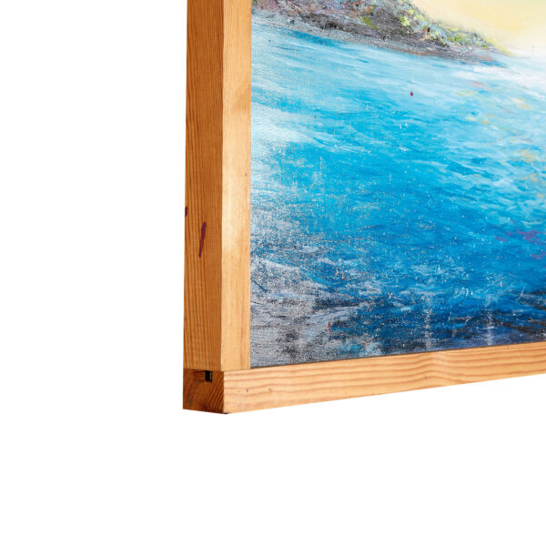Alba | Support Depth | Seascape Oil Canvas With Frame
