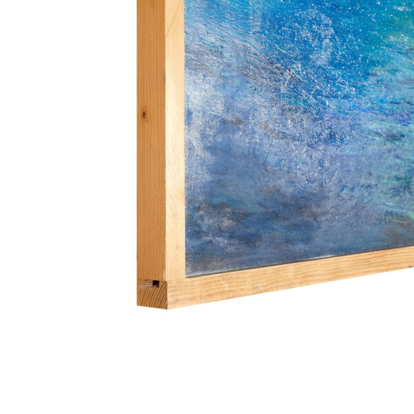 Coltiviamo il Nostro Mare | Support Depth | Seascape Oil Canvas With Frame