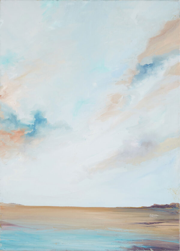 Pink in Touch Collection 4 | Seascape Oil Canvas | Antonella Natalis