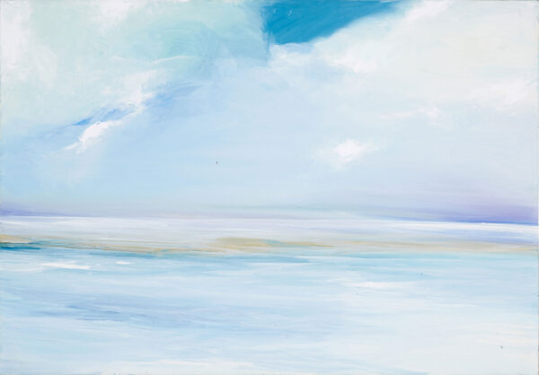 Big White Collection 1 | Seascape Oil Canvas | Antonella Natalis