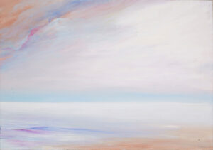 Big White Collection 3 | Seascape Oil Canvas | Antonella Natalis