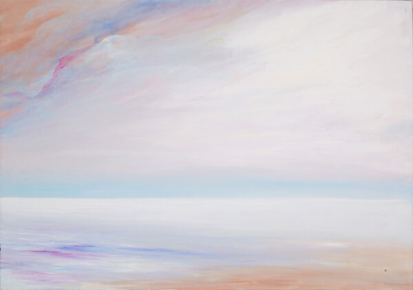 Big White Collection 3 | Seascape Oil Canvas | Antonella Natalis
