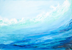 Break Point | Seascape Oil Canvas | Antonella Natalis