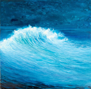 Wave 5 | Seascape Oil Canvas | Antonella Natalis