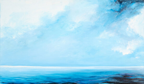 Nuovi Orizzonti | Seascape Oil Canvas | Antonella Natalis