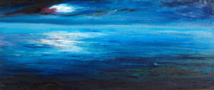 Scorcio di Mare | Seascape Oil Canvas on Wood | Antonella Natalis