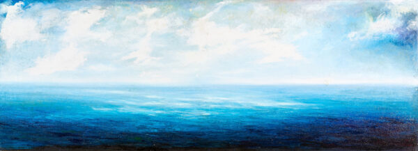 Immensamente | Seascape Oil Canvas on Wood | Antonella Natalis