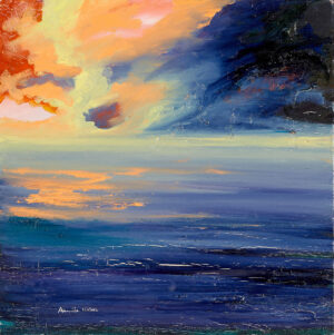 Trittico 1 | Seascape Oil Canvas | Antonella Natalis