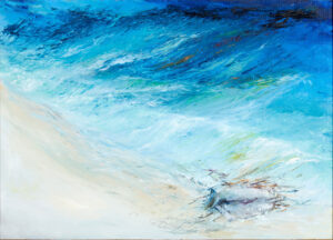 Abbandono | Seascape Oil Canvas | Antonella Natalis