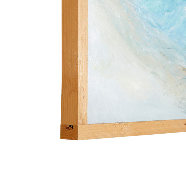 Abbandono | Support Depth | Seascape Oil Canvas With Frame