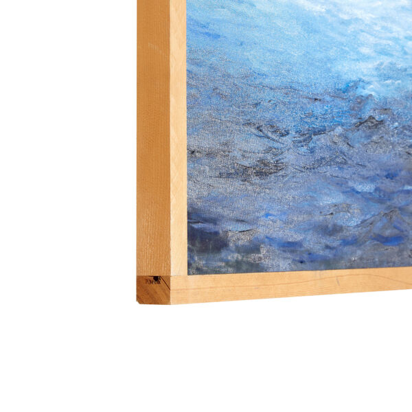 Appartenenza | Support Depth | Seascape Oil Canvas With Frame